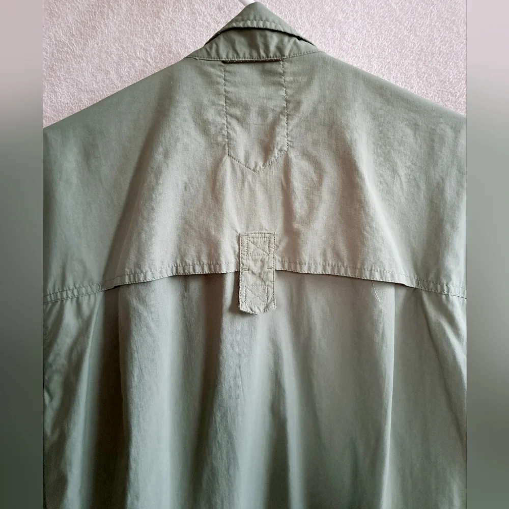 Men's REI Green Button Down Shirt - Picture 12 of 15